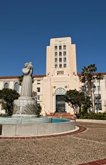 Images Dated 2027 June: San Diego City Administration Building with 1930s architecture