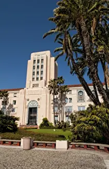Images Dated 2027: San Diego City Administration Building with 1930s architecture