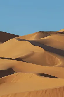 Barren Prints: Sand dunes in the Erg Awbari. Fezzan, Libya