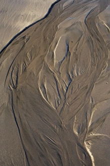 Taranaki Prints: Sand Pattern, Beach, New Plymouth, Taranaki, North Island, New Zealand