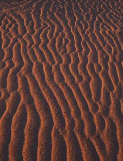 Images Dated 16th October 2017: Sand Patterns near Hermanus Beach, South Africa
