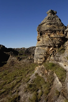 Images Dated 18th December 2005: Sandstone Massif. Isalo National Park. MADAGASCAR. Isalo was declared a National Park in 1962