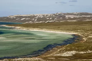 Sandstone Rock Formations (known as Indian Village) Port Stephens Farm. West Falkland