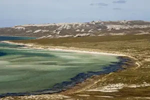 Rough Prints: Sandstone Rock Formations (known as Indian Village) Port Stephens Farm. West Falkland