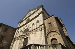 Images Dated 29th April 2007: Sant Agostino church, Montepulciano, Val d Orcia, Siena province, Tuscany, Italy