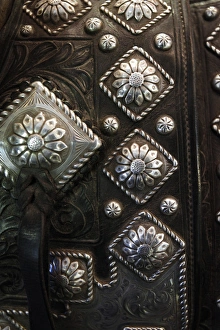 Images Dated 18th November 2010: Santa Fe, New Mexico, United States. Antique Bolin saddle