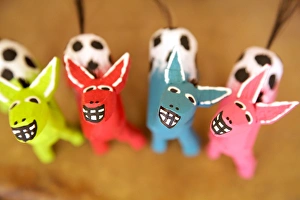 Images Dated 12th February 2011: Santa Fe, New Mexico, United States. Native American Navajo folk art