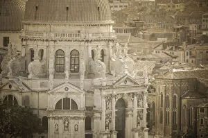 Northern Italy Prints: Santa Maria della Salute church, Venice, Veneto, Italy