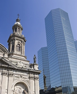 Powerful Prints: Santiago. Chile. South America. Metropalitan Cathedral (La Catedral Metropolitana)
