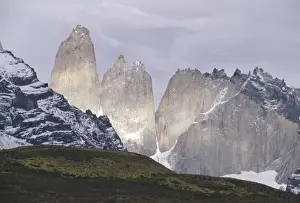 SASC-30 Paine Towers, Torres Del Paine National Park, Patagonia, Chile. Original: 35mm Transparency