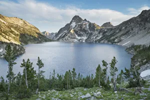 Subalpine Prints: Sawtooth Lake and Mount Regan, Idaho