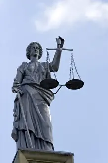 Court Prints: The Scales of Justice atop the Franklin County Courthouse in Ottawa, Kansas