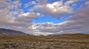 A scenic view of the Big Horn MT of Wyoming