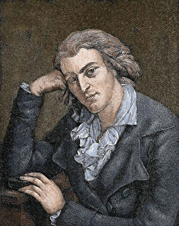 SCHILLER, Johann Christoph Friedrich von (Marbach 1759-Weimar, 1805). German poet SCHILLER, Johann Christoph Friedrich von (Marbach 1759-Weimar, 1805). German poet