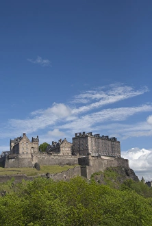 Edinburgh Prints: Scotland, Edinburgh. Historic Edinburgh Castle