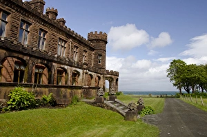 Great Britain Prints: Scotland, Inner Hebrides, Isle of Rum (aka Rhum). Historic Kinloch Castle, c. 1900