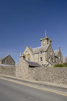 Images Dated 3rd June 2011: Scotland, Shetland Islands, Mainland, Lerwick. Historic Town Hall