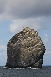 Images Dated 30th May 2011: Scotland, St. Kilda Islands, Outer Hebrides. Sea stack next to the island of Boreray