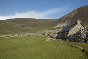 Scotland, St. Kilda Islands, Outer Hebrides. Historic island of Hirta, St. Kilda