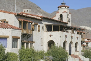 Mansion Prints: Scottys Castle, Death Valley National Park, California