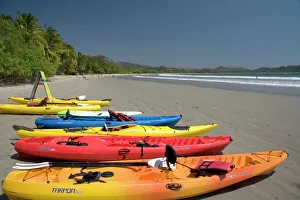 Kayak Prints: Sea kayak rentals at Playa Samara, Costa Rica
