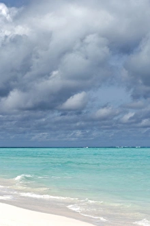 Peace Prints: Seascape - the tourquise of the sea reflected on the clouds was one of the most efficient