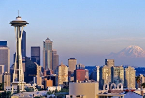 Space Needle Prints: Seattle Washington