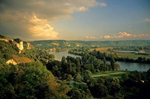 Greenery Prints: Seine River Valley, Les Andelys, Normandy, France