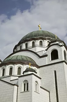 Images Dated 5th May 2007: SERBIA, Belgrade. Sveti Sava Orthodox Church (Worlds Biggest Orthodox Church)