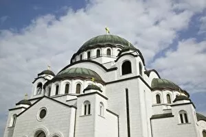 Images Dated 5th May 2007: SERBIA, Belgrade. Sveti Sava Orthodox Church (Worlds Biggest Orthodox Church)