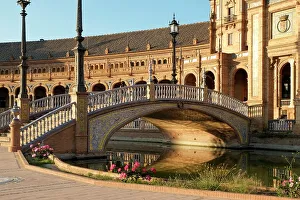 Images Dated 11th January 2023: Seville, Spain. Plaza de Espana