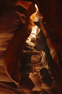 Mystical Prints: Shaft of Light; Upper Antelope Canyon; Page; Arizona; USA