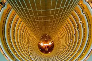 Images Dated 2050: Shanghai China wonderful abstract of Oriental Towers and new Hyatt Hotel rooms