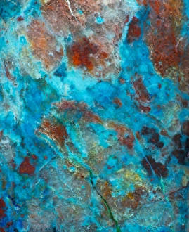 Images Dated 22nd August 2012: Shattuckite Vulture Mountain Arizona