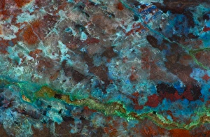 Images Dated 21st August 2012: Shattuckite Vulture Mountain Arizona
