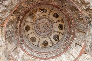Mural Prints: Sheesh Gumbad. Lodi Garden. Ceiling. Delhi. Rajasthan. India