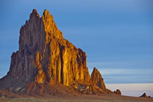 Images Dated 26th February 2009: Shiprock mountain at dawn near Shiprock New Mexico