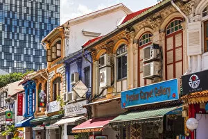 Shops on Arab Street in the Malay Heritage District, Singapore