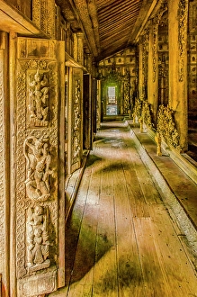Images Dated 3rd June 2024: Shwemawdaw Golden Palace Monastery