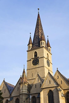 Images Dated 20th September 2009: Sibiu, Hermannstadt in Transylvania, Protestant Church of the German saxon minority