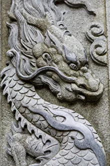 Chinese Prints: Sik Sik Yuen Wong Tai Sin Temple, Kowloon, Hong Kong, China