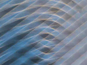 Silver Prints: Silver metal abstract