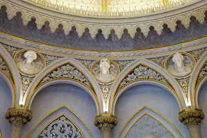 Images Dated 11th January 2023: Sintra, Portugal. Monserrate Palace interior