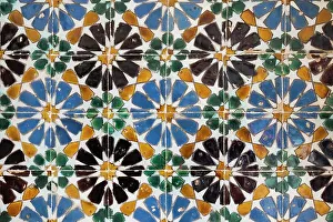 Images Dated 11th January 2023: Sintra, Portugal. Old Portuguese tiles with Moorish influence