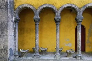 Pillar Prints: Sintra, Portugal. Pena Palace