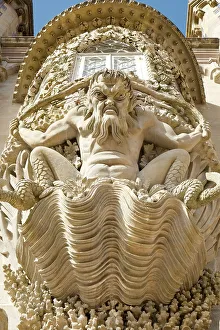 Triton Prints: Sintra, Portugal. Pena Palace. The Greek God