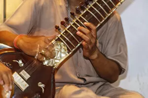 Sitar player, Varanasi, India