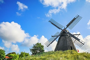 Windmill Prints: Skagen, Denmark. Kragskov windmill