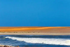 Skeleton Coast Prints: Skeleton Coast along South Atlantic Ocean. Cape Cross, Erongo Region, Namibia