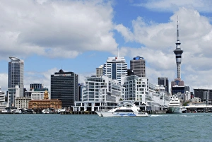 Images Dated 4th November 2011: Skyline of downtown Auckland, Auckland, New Zealand